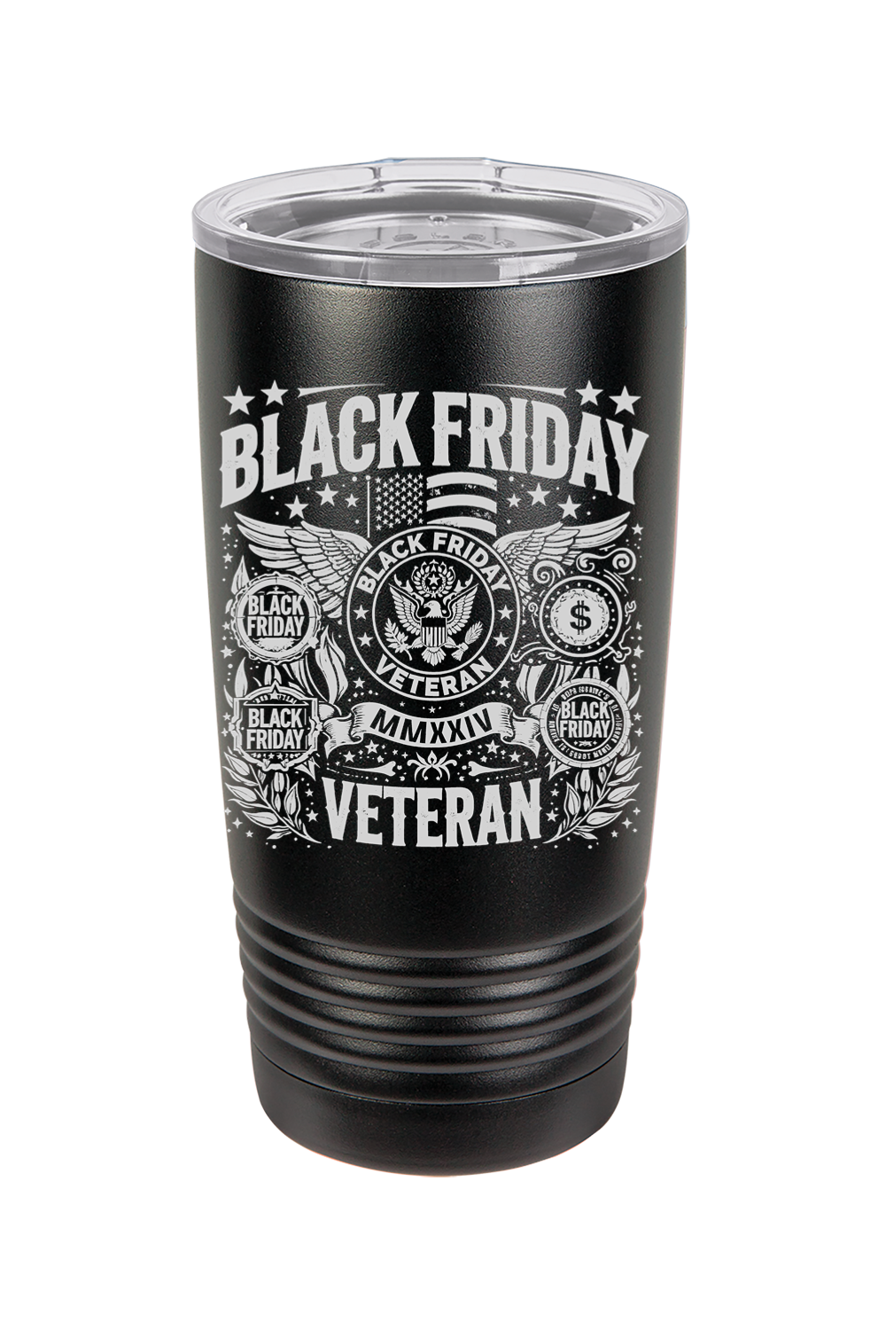 Black Friday Veteran 20oz Tumbler